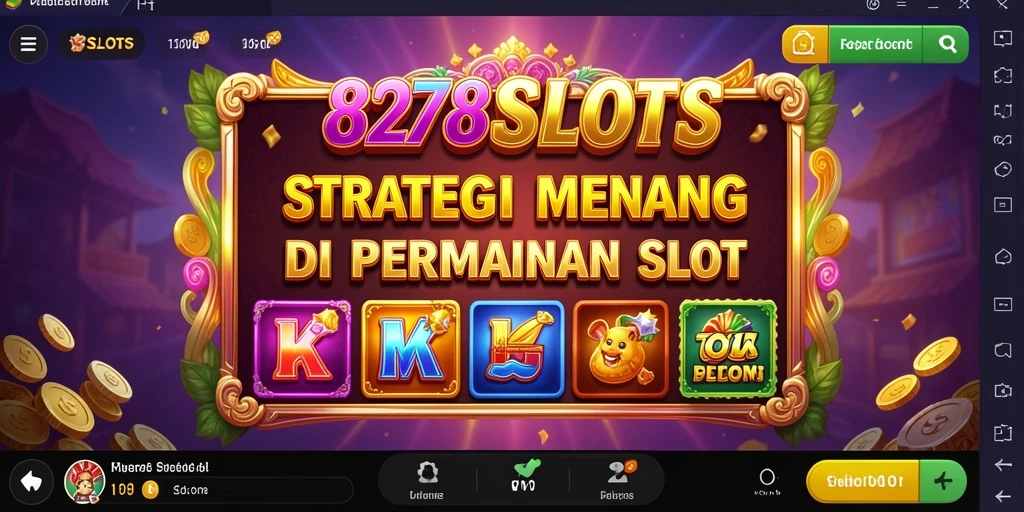 Tampilan gameplay seru dan strategis dari 8278SLOTS.