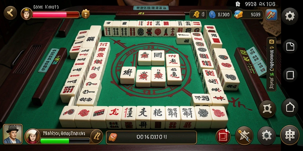 Screenshot utama menampilkan gameplay seru Mahjong 9939.