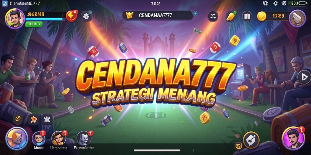 Tangkapan layar utama menunjukkan gameplay strategis yang mendebarkan.