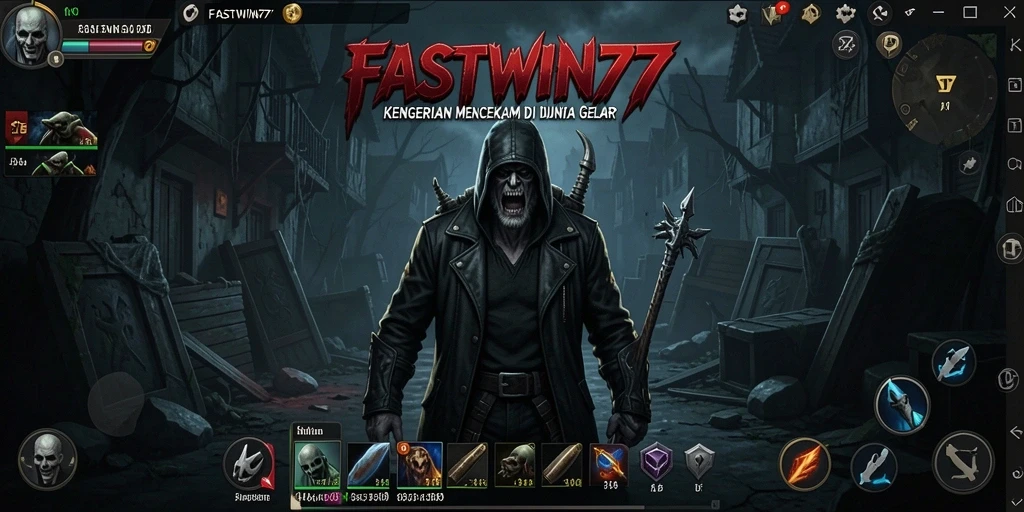 Tangkapan layar menunjukkan gameplay yang mencekam dari FASTWIN77.