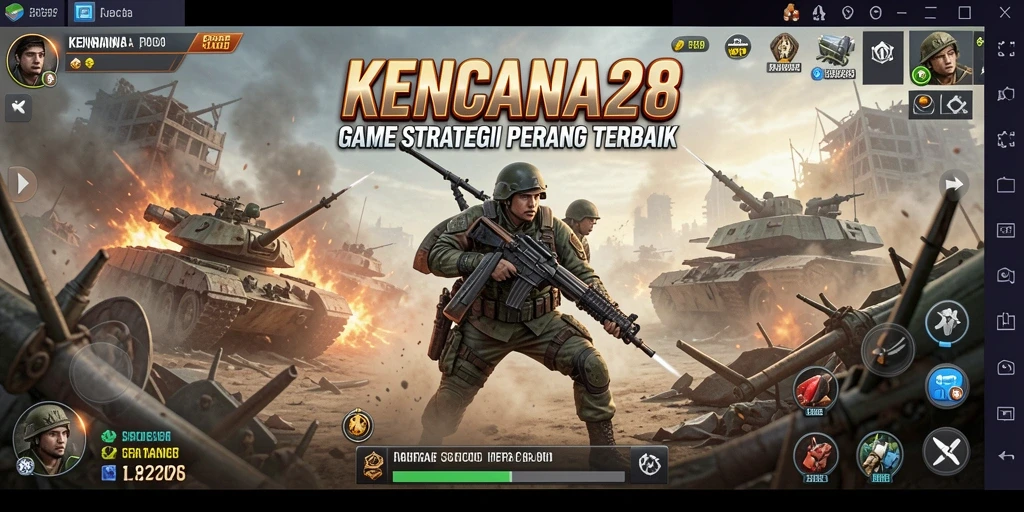Tampilan gameplay KENCANA28 yang menantang dan menarik.