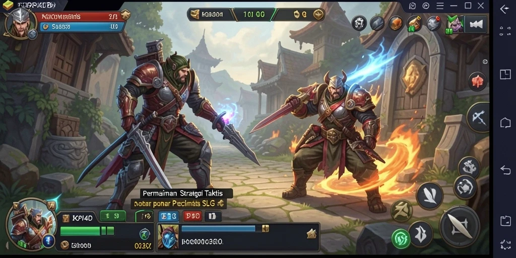Tampilan gameplay SLG KOPI4D yang seru dan strategis.