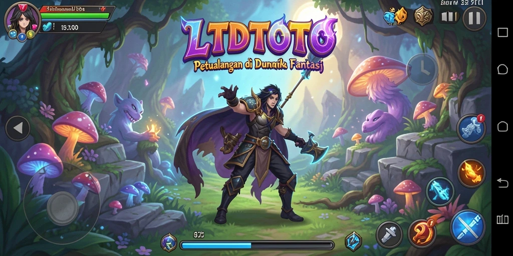Tangkapan layar LTDTOTO menampilkan aksi petualangan yang mendebarkan.