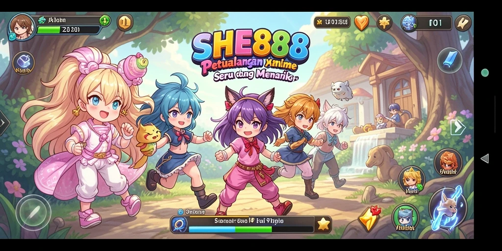 Tampilan gameplay SHE888 yang memukau dan penuh aksi.