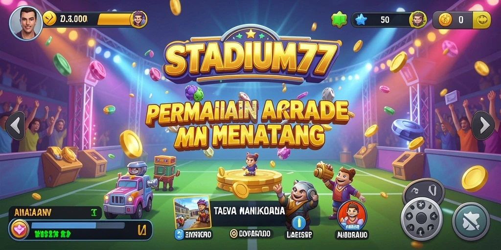 Gameplay STADIUM77 yang menarik dan penuh warna.