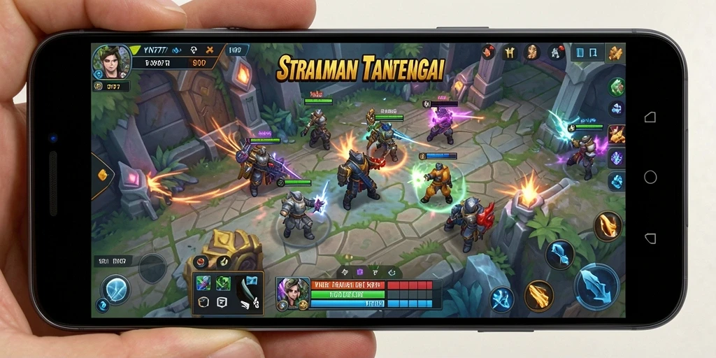 Tampilan gameplay YN777 yang menampilkan strategi taktis dan misi menantang.